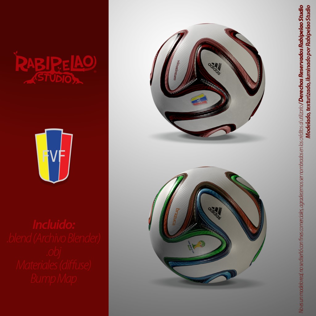 Brazuca Futbol Football Rabipelao Studio preview image 1